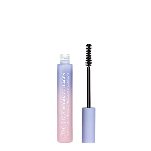 Pacifica Fluffy Lash Mascara - Longer, Thicker Lashes, 12-Hour Wear - Black, 0.24 oz