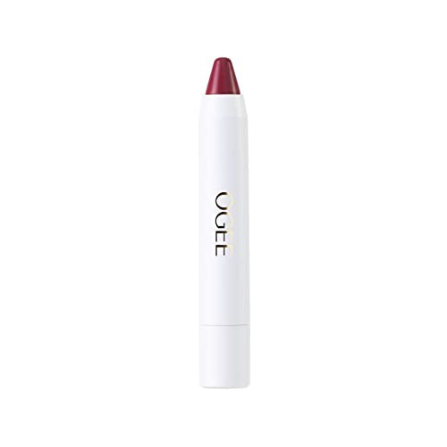 Ogee Tinted Sculpted Lip Oil - Nourishing Lip Treatment with Organic Oils - Begonia 0.14oz