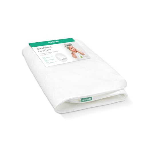 Newton Baby Crib Mattress Spare Cover - Breathable, Machine Washable, Non-Toxic - Cloud White