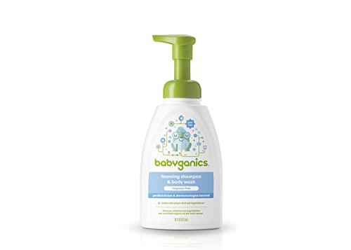 Babyganics Kids Shampoo & Body Wash - Fragrance-Free, Non-Allergenic, Tear-Free - 16 Fl Oz