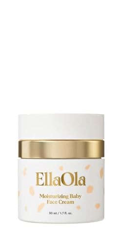 ELLAOLA Baby Moisturizing Cream - 96-Hour Hydration for Sensitive Skin, Fragrance-Free | 1.7 fl. oz.