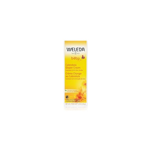 Weleda Baby Calendula Diaper Cream - Soothes Redness, Plant-Based Ingredients - 2.8oz