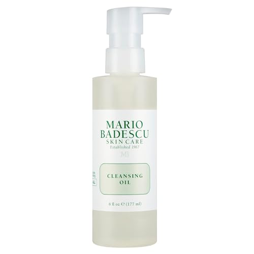 Mario Badescu Face Cleanser - Lightweight 2-in-1 Makeup Remover, Nourishing Oils - 6 Fl Oz