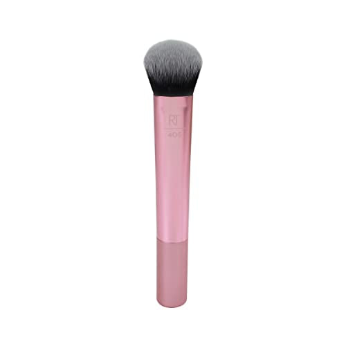 Real Techniques Instapop Cheek Brush - Bold Color Application, Vegan Synthetic Bristles - 1 Count