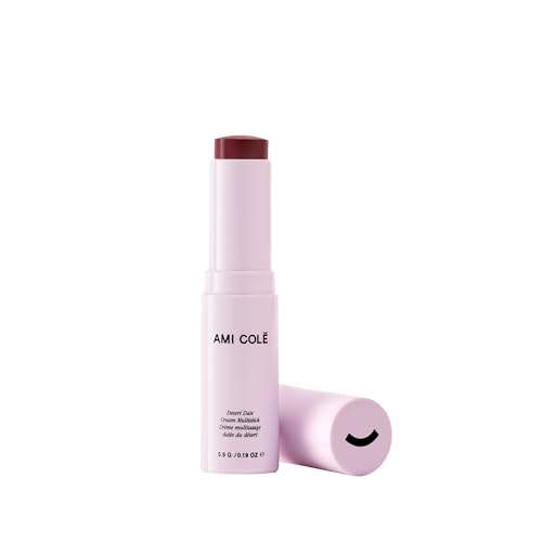 AMI COLÉ Desert Date Cream Blush & Lip Multistick - Buildable Hydrating Color, Vegan - Spice