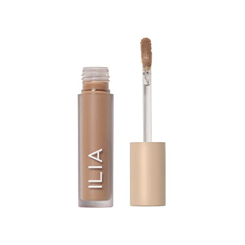 ILIA Matte Liquid Powder Eye Tint - Non-Toxic, Highly Pigmented, Crease-Resistant - Cork 0.12 fl oz