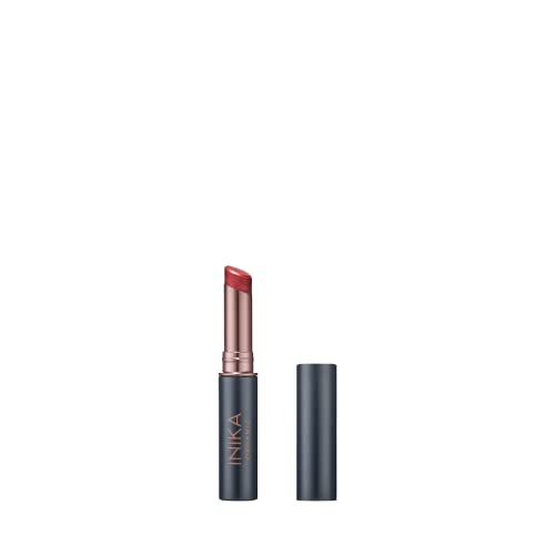 INIKA Organic Vegan Tinted Lip Balm - Hydrates & Restores, Rich in Shea Butter & Coconut Oil - 3.5g