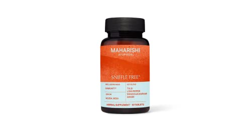 Maharishi Ayurveda Allergy Supplement - Natural Nasal Relief, Supports Lung Health - 60 Tablets