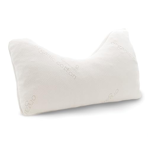 Naturepedic Organic Latex Side Sleeper Pillow - Neck Pain Relief, Adjustable Support - 18x30