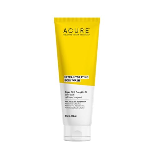 Acure Ultra Hydrating Body Wash - Deep Moisture with Argan & Pumpkin Seed Oils - 8 oz