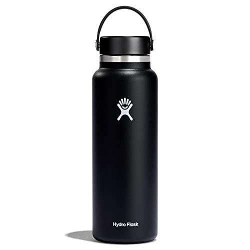 Hydro Flask Water Bottle - Insulated, Leakproof, Pure Taste - 40oz, Keeps Drinks Cold & Hot