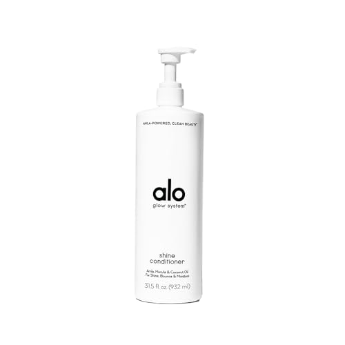 Alo Shine Conditioner - High Shine & Frizz Control, Amla Oil & Botanicals - 33.80 Fl Oz