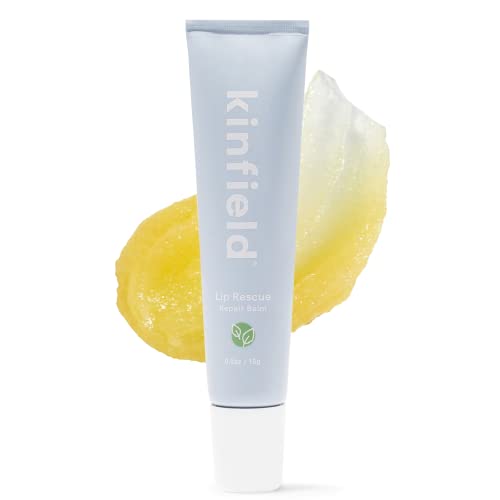 Kinfield Lip Rescue - Moisturizing Mint Balm for Dry Lips, Vegan & Cruelty-Free - 0.5 oz