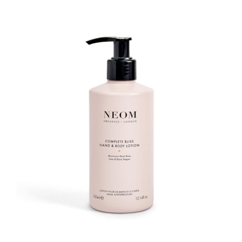 NEOM Body Lotion - Nourish & Soften with Natural Fragrance, Blush Rose & Lime - 300ml