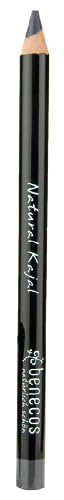 benecos Natural Eyeliner - Long-Lasting, Antioxidant-Rich, Creamy Texture - Grey