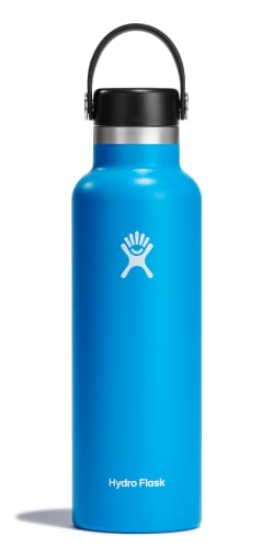 Hydro Flask Water Bottle - Keeps Beverages Cold/Hot, BPA-Free, 21oz Stainless Steel