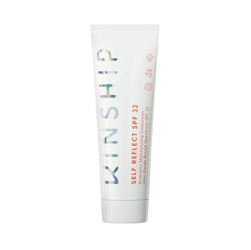 Kinship Self Reflect Sunscreen SPF 32 - Probiotic Moisturizer for Sensitive Skin - 1.75oz