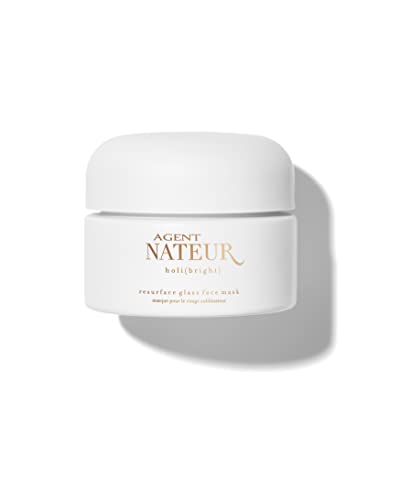 Agent Nateur Face Mask - Hydrating Resurfacing Treatment, Vegan & Non-Toxic - 1 fl oz