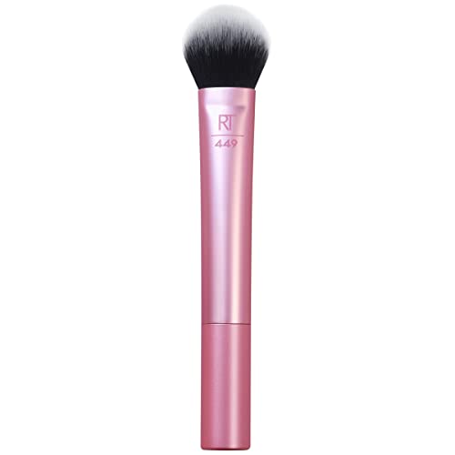 Real Techniques Tapered Cheek Brush - Precise Application, Cruelty-Free & Vegan - 1 Count