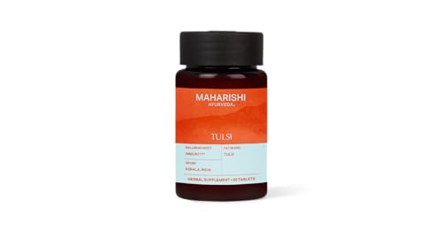 Maharishi Ayurveda Tulsi Herbal Supplement - Supports Respiratory Health & Immunity - 60 Capsules