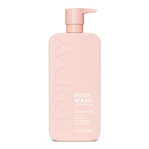 MONDAY HAIRCARE Moisture Body Wash - Hydrates with Shea Butter & Coconut Oil, 27oz
