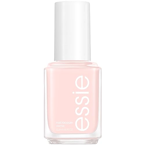 Essie Nail Polish - Salon-Quality, 8-Free Vegan, Sheer Pink Glossy Finish - 0.46oz