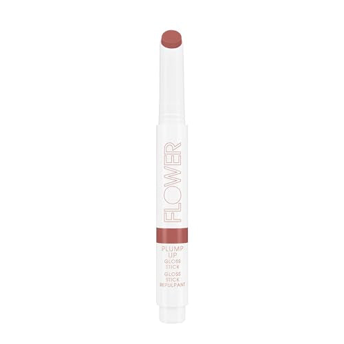 FLOWER BEAUTY Plump It Up Lip Gloss - Comfortably Plumps, Sweet Vanilla Scent - Toasty