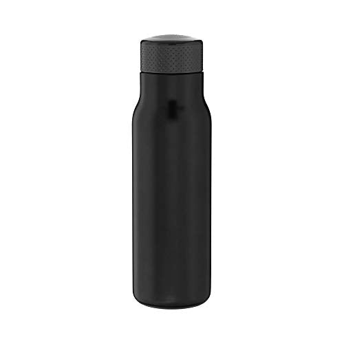 Simply Green Solutions Reusable Steel Water Bottle - Durable, BPA-Free, Matte Black - 25oz