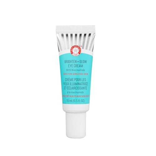 First Aid Beauty Niacinamide Eye Cream - Hydrates, Brightens Dark Circles - 0.5 oz