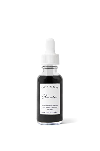 Earth Harbor OBSCURA Face Serum - Detoxifying Night Treatment, Youth-Preserving Ingredients - 1oz