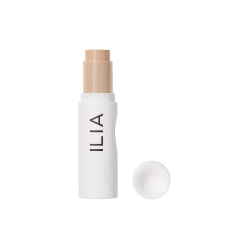 ILIA Skin Rewind Foundation Stick - Blurs & Firms Skin, Vegan, Non-Toxic - 0.35 oz, 9N Tupelo