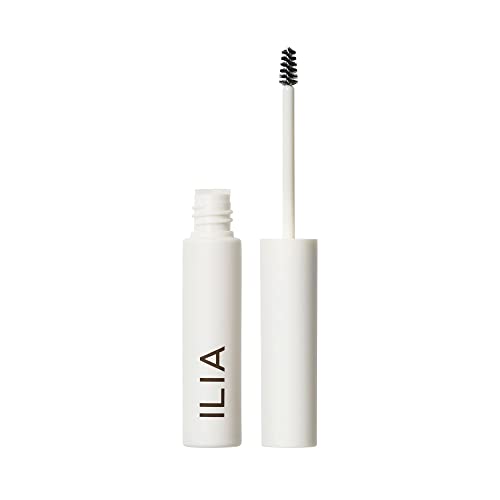 ILIA Brow Gel - Medium Hold, Nourishing Formula, Fragrance-Free, Universal Clear - 0.17oz