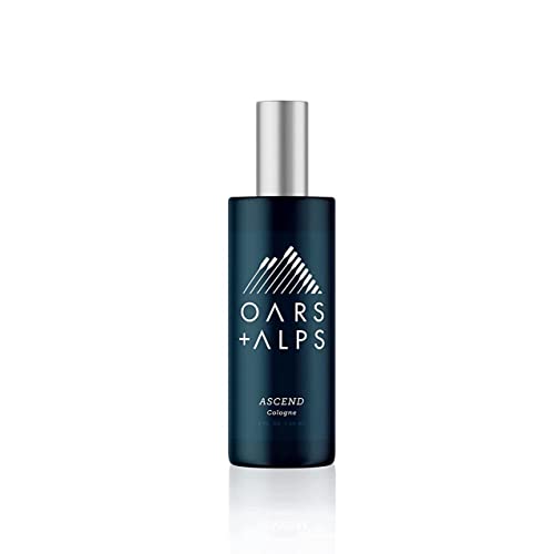 Oars + Alps Ascend Cologne - Long-Lasting Fragrance, Organic Sugarcane Alcohol - 1 Fl Oz