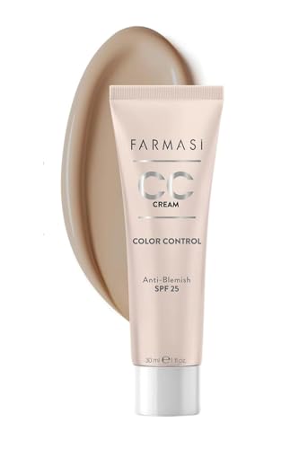 Farmasi CC Cream - Flawless Coverage, Multimineral Formula, SPF 25+, All Skin Types - 1 fl. oz