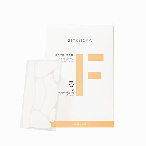 ZitSticka Pimple Patches - Oil Absorption, Unclogs Pores & Nourishes Skin - 2 Pack T-Zone Fit