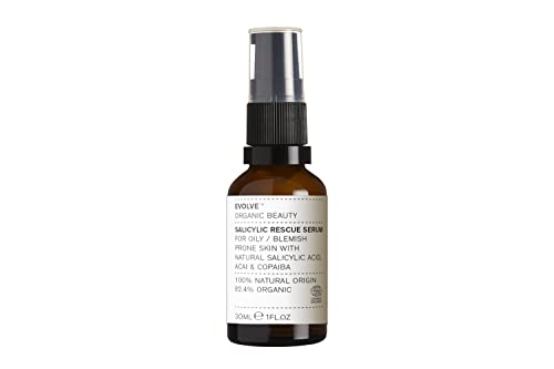 Evolve Organic Beauty Blemish Treatment - Reduces Breakouts, Vegan, Natural Ingredients - 1 fl oz