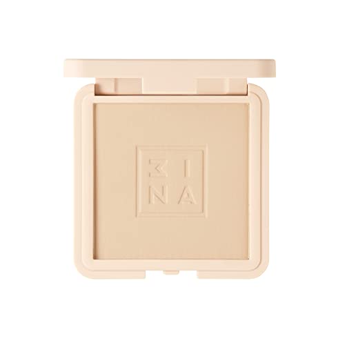 3INA The Compact Powder 602 - Natural Finish, Lightweight & Vegan - 0.44 Oz