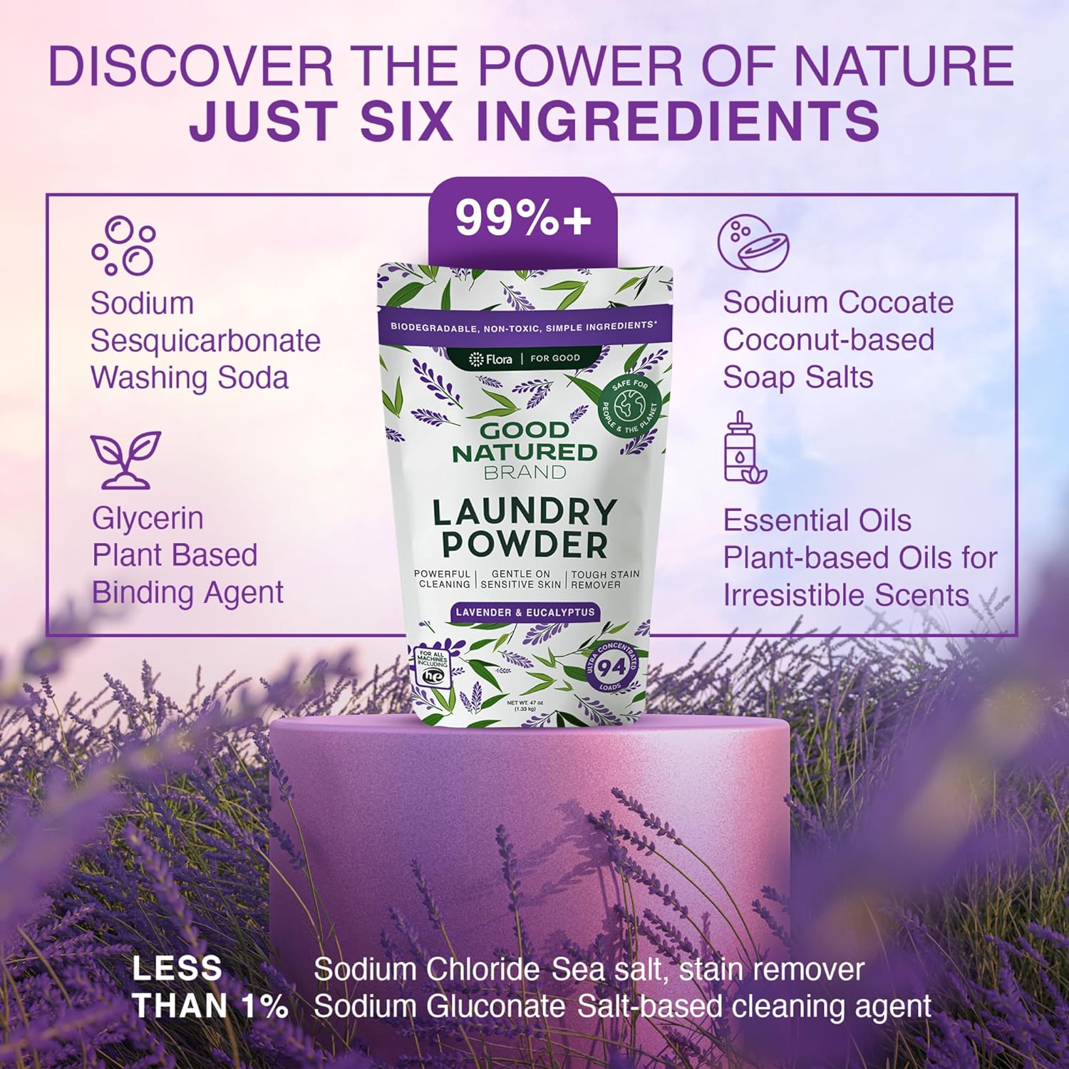 Good Natured Brand - Laundry Powder