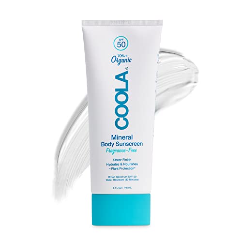 COOLA Organic Sunscreen SPF 50 - Plant-Powered Protection, Vegan & Gluten Free - 5 Fl Oz