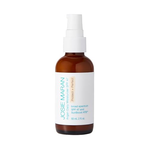 Josie Maran Tinted Mineral Sunscreen - Moisturizes, SPF 47, Cruelty-Free, 2 oz