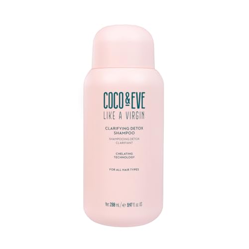 Coco and Eve Clarifying Shampoo - Detoxifies, Removes Build-Up, Vegan, Color Safe - 280ml