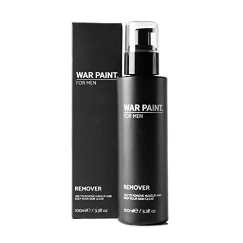 War Paint For Men Makeup Remover - Gentle Cleanser for All Skin Types, Vegan & Cruelty-Free - 100ml