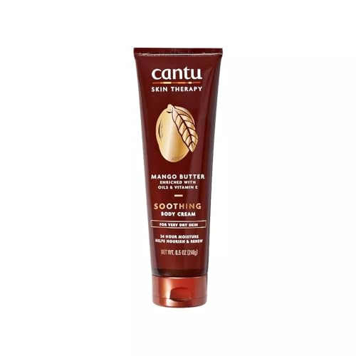 Cantu Mango Butter Body Cream - Intense Moisture, Natural Radiance, 8.5 oz