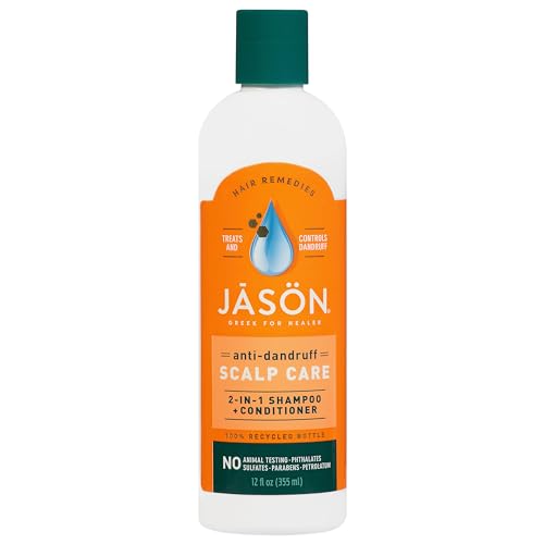 Jason Dandruff Relief 2-in-1 Shampoo & Conditioner - Controls Itch, Jojoba Oil - 12oz