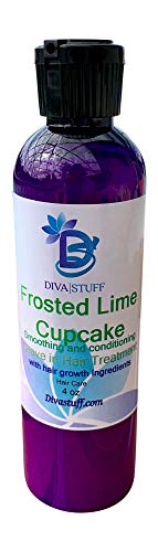 Diva Stuff Leave-In Hair Conditioner - Smooths & Promotes Growth, Tea Tree & Argan Oil - 8oz