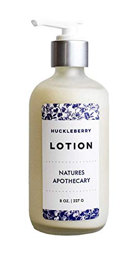 NATURE'S APOTHECARY Body Lotion - Nourishing, Hypoallergenic, Plant-Derived - Huckleberry, 8oz