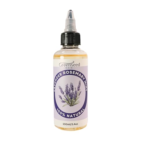 Lavender Rosemary Mint Hair Oil - Promotes Growth, Nourishes & Strengthens - 100ml