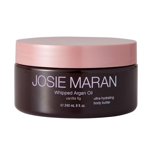 Josie Maran Body Butter - Revitalizing Hydration with Argan Oil & Shea Butter - Vanilla Fig 8 fl oz