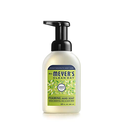 Mrs. Meyer's Foaming Hand Soap - Gentle Lemon Verbena, Made with Essential Oils - 10 Fl oz