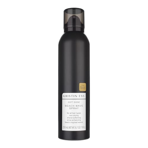 Kristin Ess Hair Styling Spray - Soft Texture & Shine, Non-Drying, All Hair Types - 6.7 oz